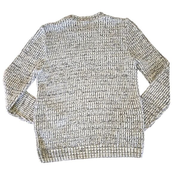 Frederik Anderson Copenhagen Grey Chunky Knit Crew Neck Pullover Sweater S - Picture 2 of 10